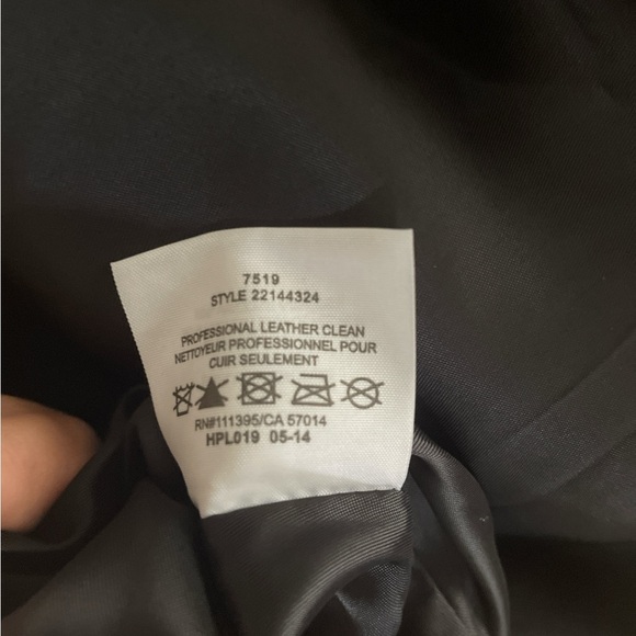 Tory Burch NWT Fae Leather Skirt | Black Perforated | Size 10 - Picture 7 of 7